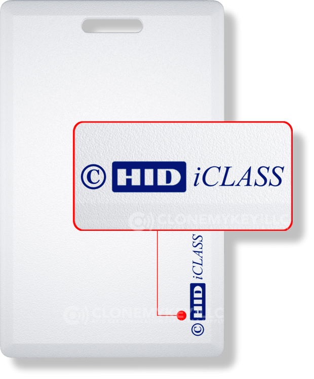 HID Iclass Key Card