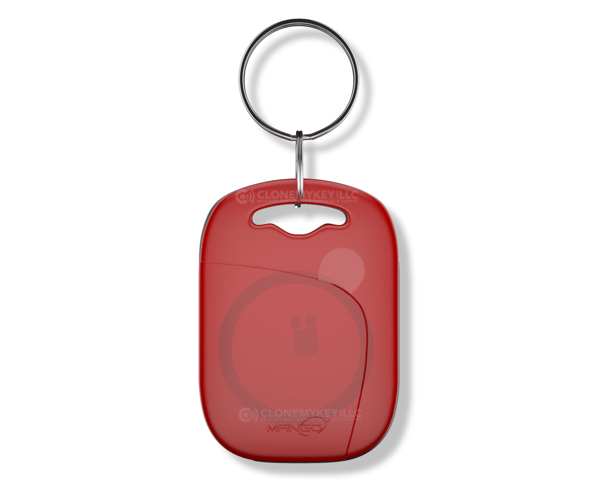 Red Key Fob Front (RFID)