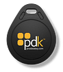 Black PDK RFID key fob