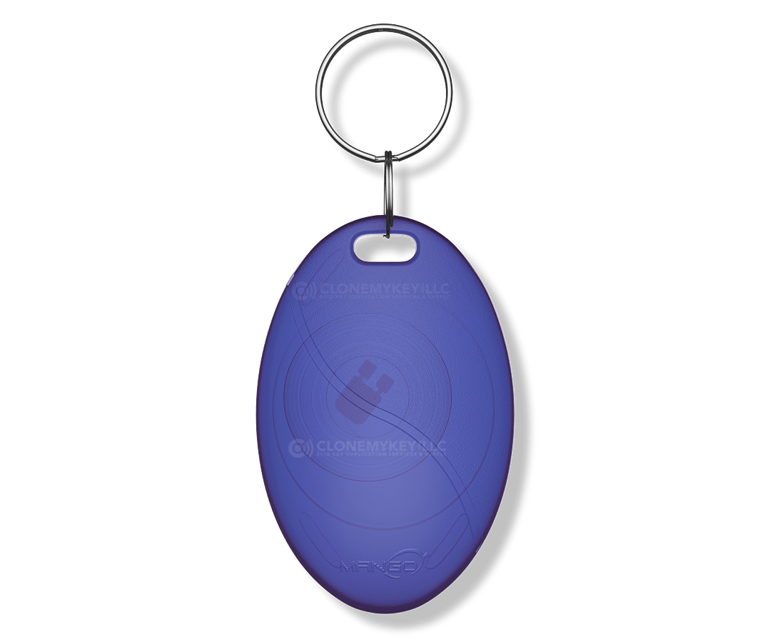 Blue Key Fob Front (RFID)