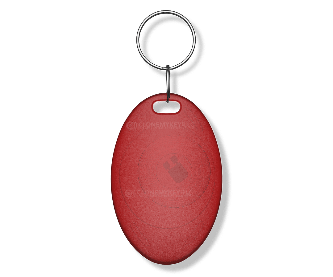 Red Key Fob Back (RFID)