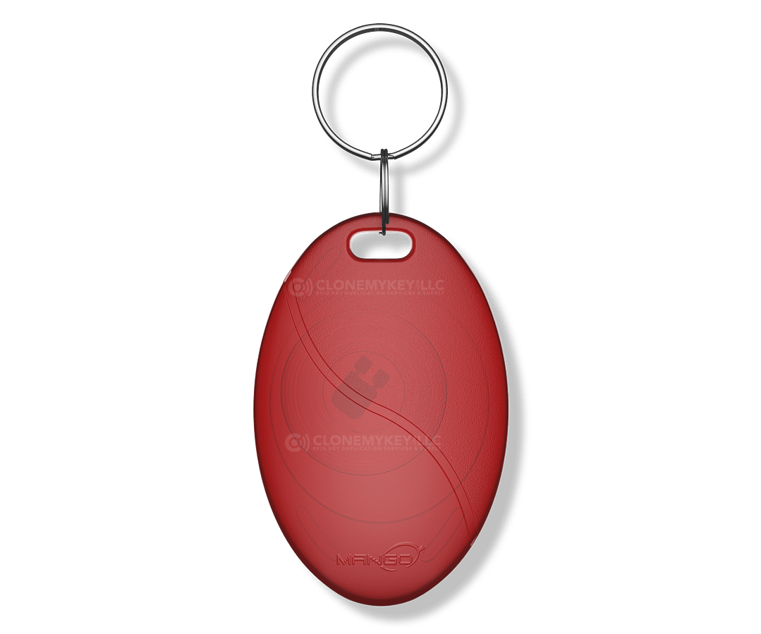 Red Key Fob Front (RFID)