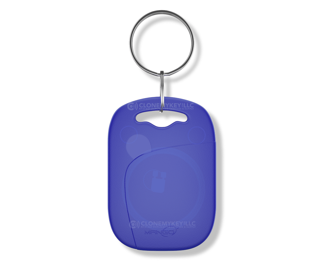Blue Key Fob Front (RFID)