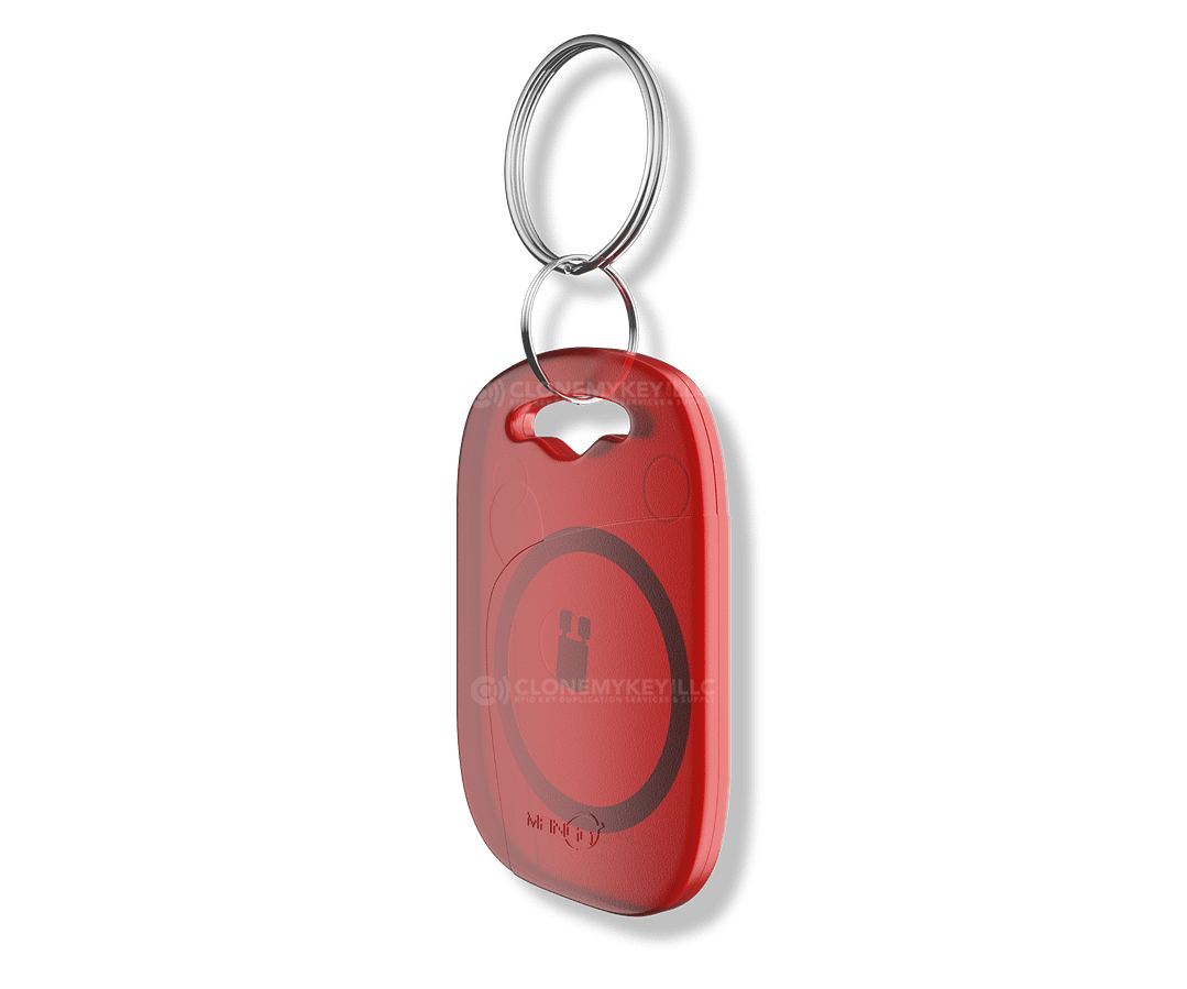 Red Key Fob Side (RFID)
