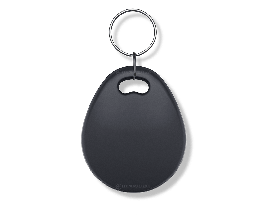 RFID Black Key Fob Blank