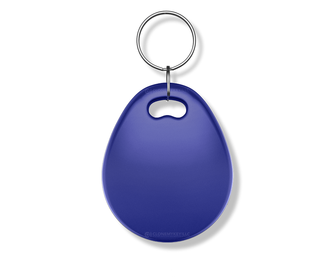 RFID Blue Key Fob Blank