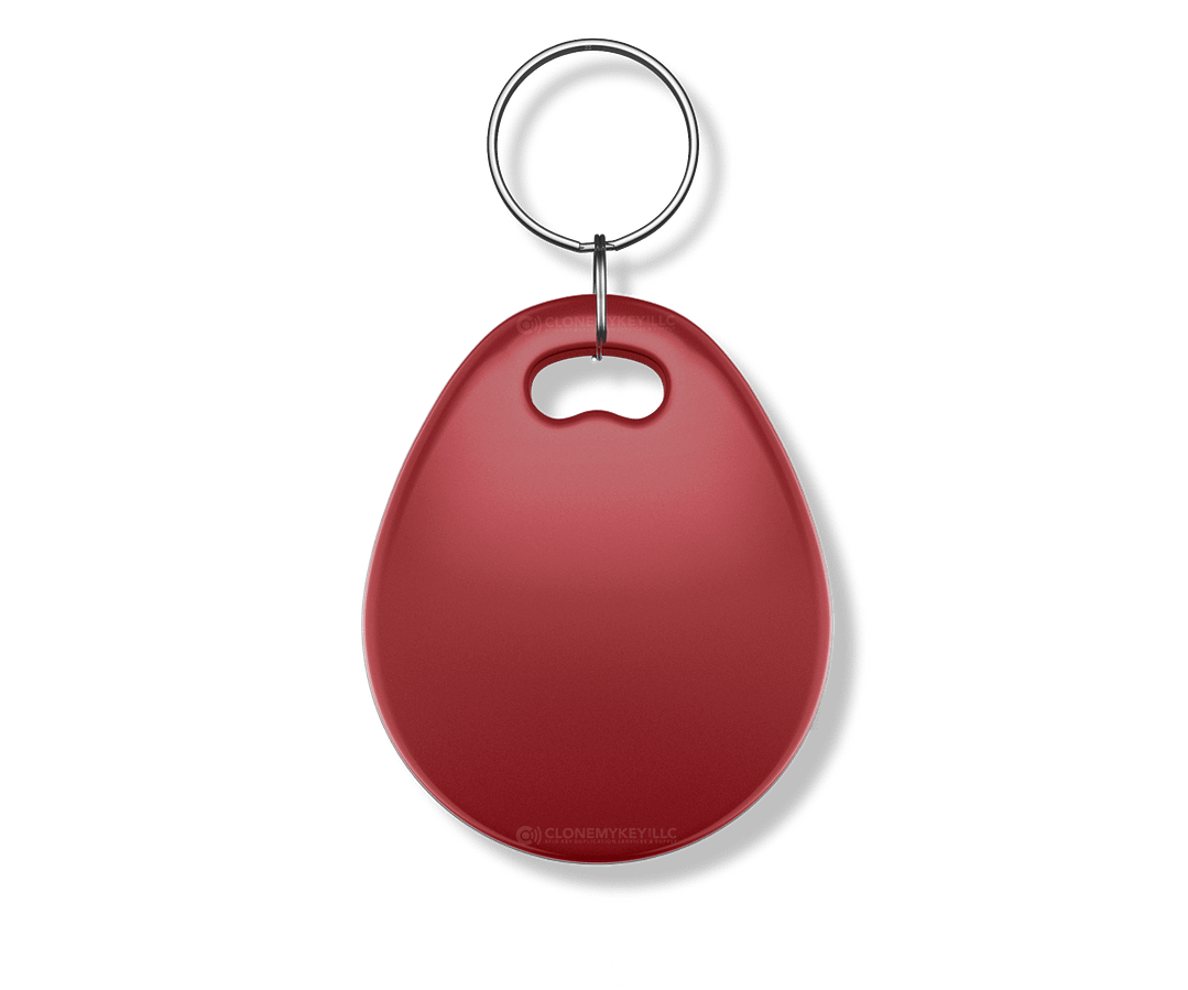 RFID Red Key Fob Blank