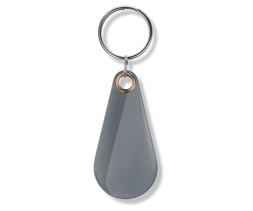 RFID Epoxy Thin Grey Key Fob Blank