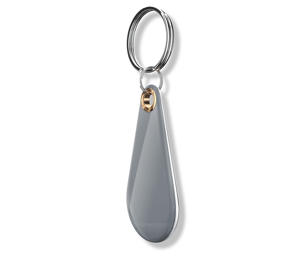 RFID Epoxy Thin Grey Key Fob Blank