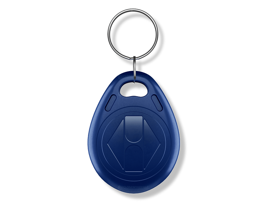 RFID Blue Key Fob Blank