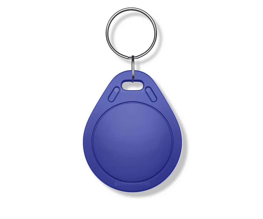 Key Fob Blank Blue (RFID)