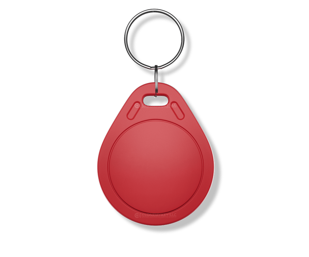 Key Fob Blank Red (RFID)