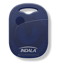 Indala Key Fob Blue Indala RFID key fob