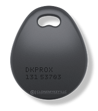 DkProx Key Fob Gray DKprox RFID key fob