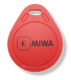 Red Miwa RFID key fob