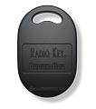 Black Radio Key RFID fob