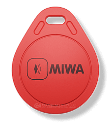 Miwa Key Fob Red Miwa RFID key fob