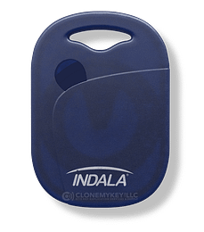 Indala Key Fob Blue Indala RFID key fob