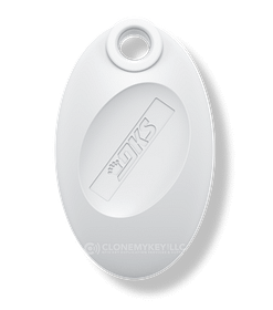 DKS Key Fob White DKS RFID key fob