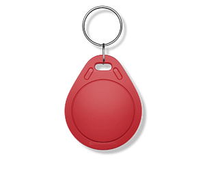 Key Fob Blank Red (RFID)