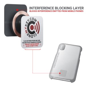 RFID Mobile Key - Fits between phone and case - Small